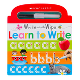 Learn to Write: Scholastic Early Learners (Write and Wipe) - The English Bookshop